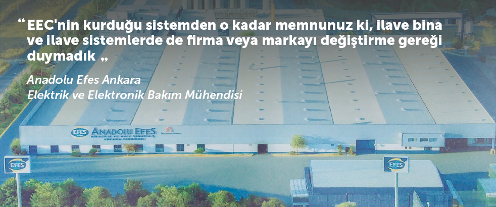 Anadolu Efes Ankara Elektrik ve Elektronik Bakım Mühendisi EEC'yi anlattı 