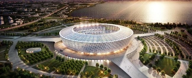 Weak Current Integration of Baku Olympic Stadium 