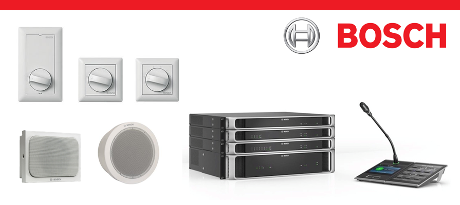 BOSCH Emergency Announcement and Public Address Systems 