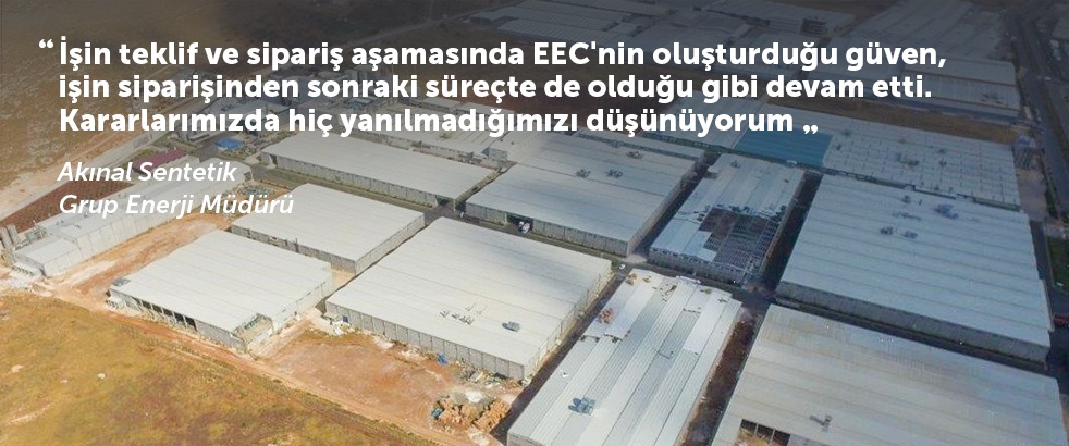 Akınal Sentetik ile Yangın Algılama Sistemini ve EEC'yi konuştuk