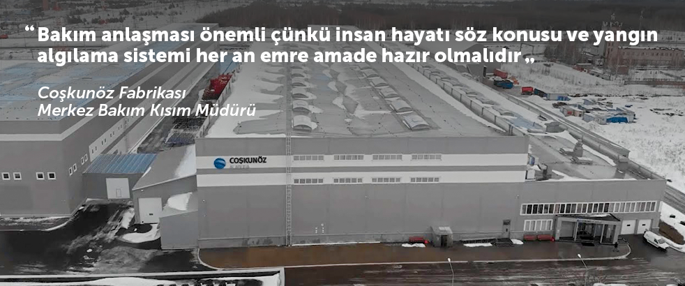 Coşkunöz Fabrikası Merkez Bakım Kısım Müdürü, EEC'den duyduğu memnuniyeti anlattı. 