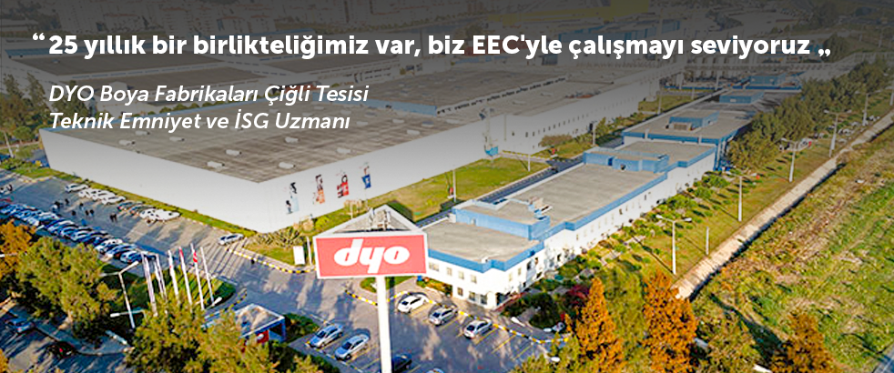 DYO Boya Fabrikaları ile 25 yıllık EEC deneyimini konuştuk