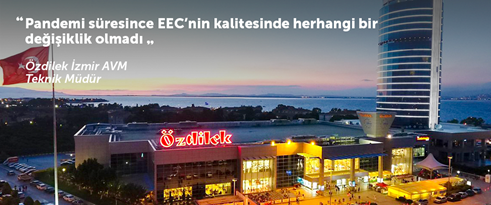 Özdilek İzmir AVM'nin Teknik Müdürü Utku Özgün Kurşunlu EEC'yi anlattı. 