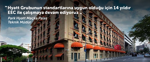 Park Hyatt İstanbul Maçka Palas Teknik Müdürü EEC deneyimlerini anlattı.