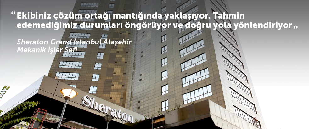 Sheraton Mekanik İşler Şefi Ramazan Özkan ile EEC deneyimini konuştuk. 